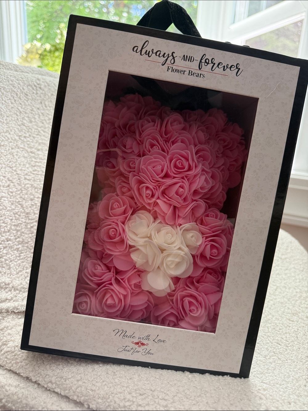 Always and forever flower bear